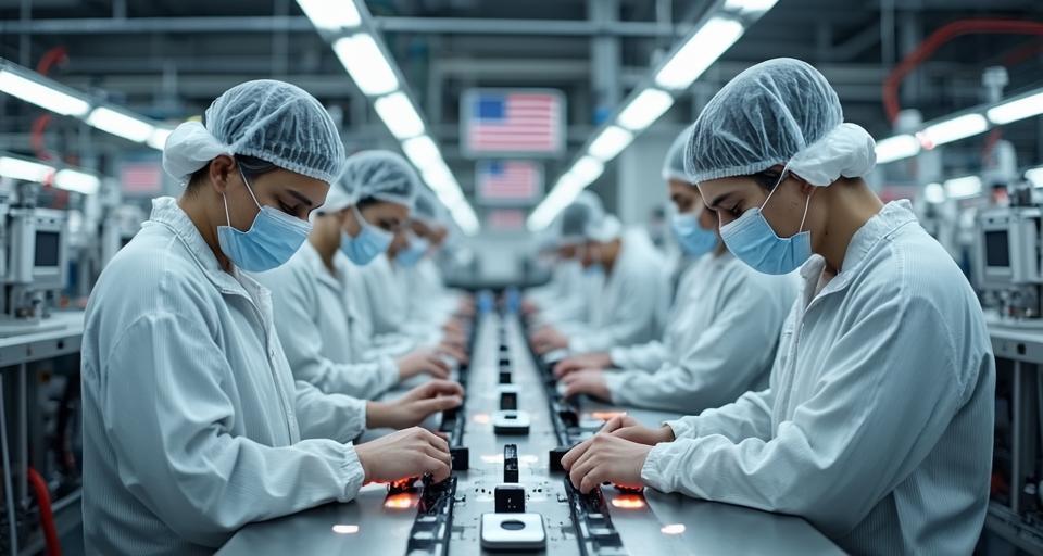 分析師稱若iPhone在美國生產價格或達3500美元