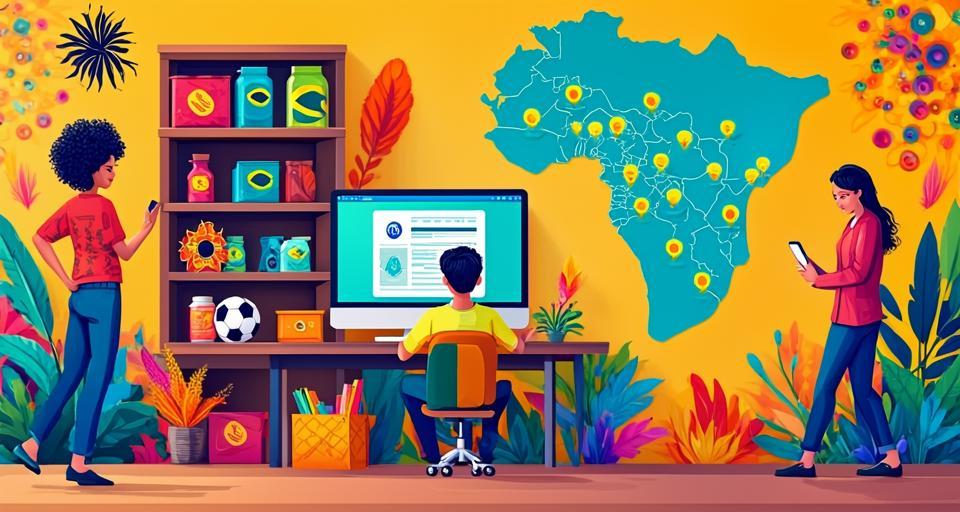 巴西電商市場(chǎng)格局生變：三大國(guó)際平臺(tái)占79%份額 本土電商集體下滑