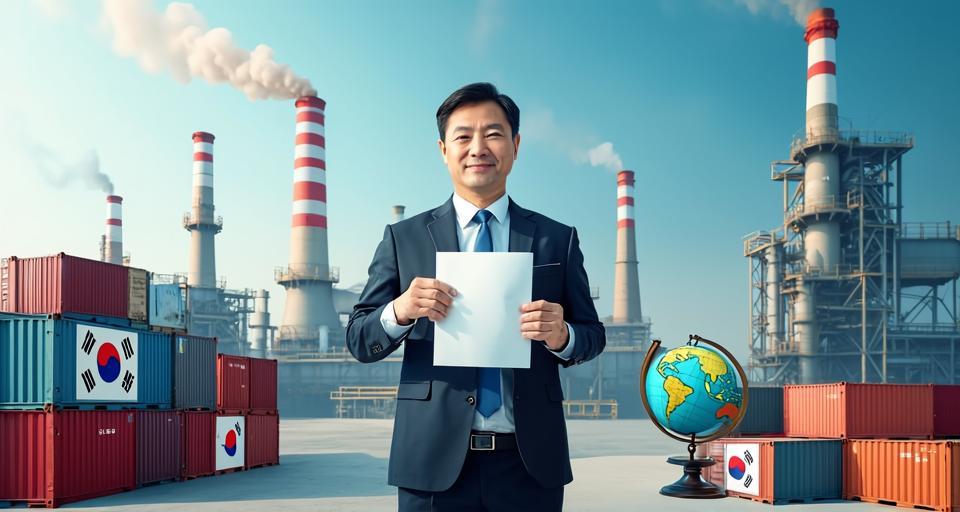 韓國對原產于中國的熱軋碳鋼或合金鋼中厚板征收臨時反傾銷稅