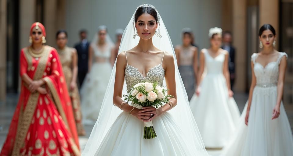 全球婚紗市場2033年將達67億美元!個性化禮服成新寵