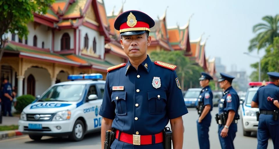 泰國警方查獲5230萬泰銖假冒商品,兩名中國男子被捕