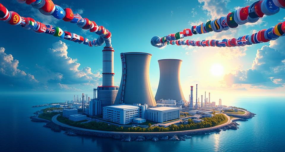 全球核電產量穩步上升