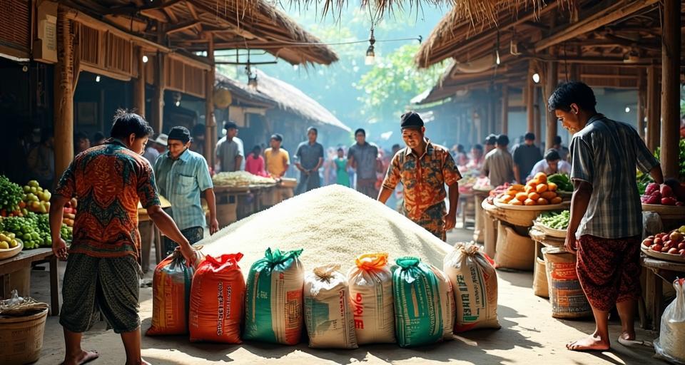 印尼加強大米市場監管打擊摻假 確保供應質量合規