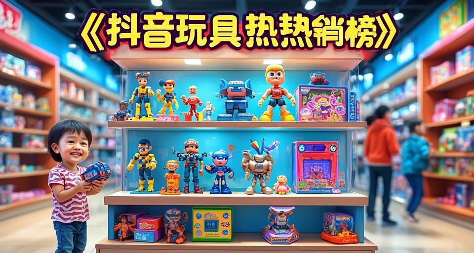 7月抖音玩具熱銷榜:水槍稱霸戶外市場,潮流新品紛紛亮相