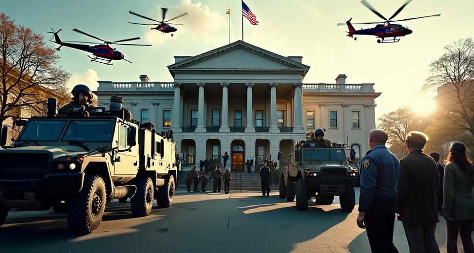 特朗普宣布聯邦接管華盛頓警察局并派國民警衛隊進駐