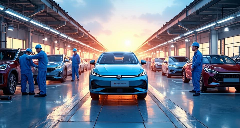 中國車企借道紅海搶灘歐洲市場