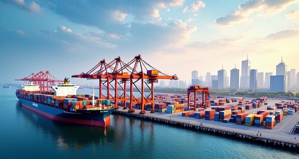 上半年江蘇港口累計完成集裝箱吞吐量增長6.4%