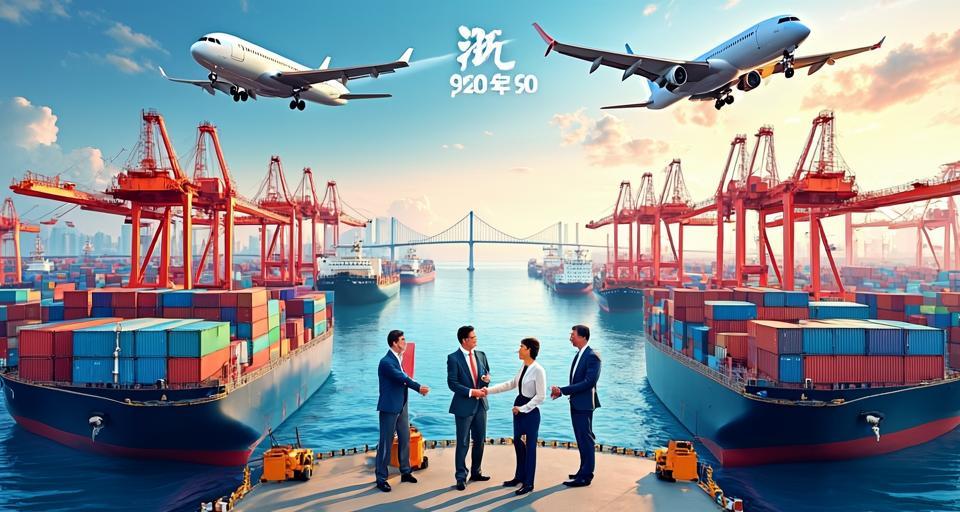 前7月三項(xiàng)指標(biāo)超全國均值 浙江外貿(mào)開拓新市場新領(lǐng)域