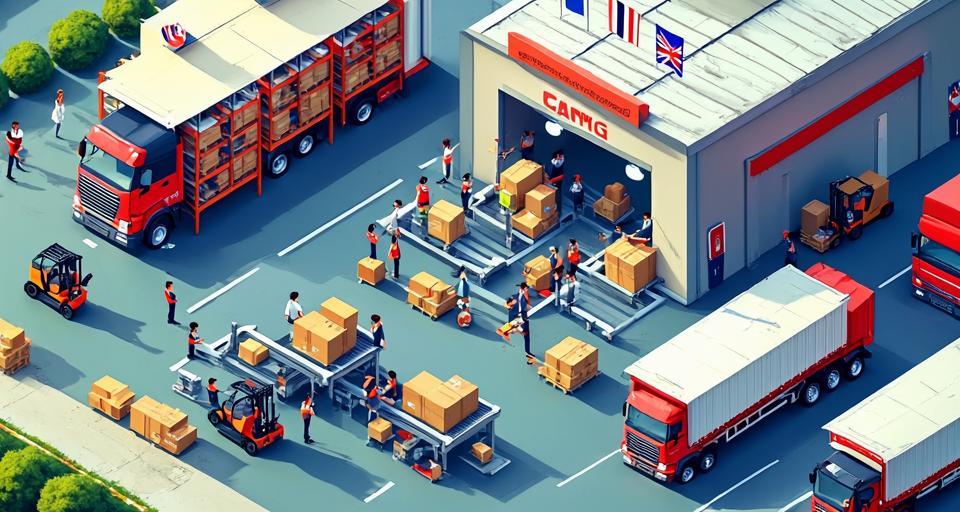 圓通自動駕駛車隊上線，提升快遞物流效率