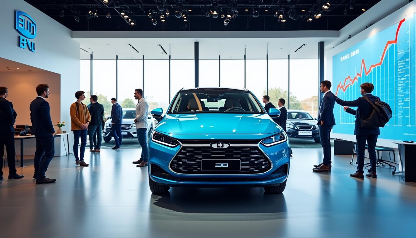 比亞迪歐洲銷量再超特斯拉 歐洲車市電動(dòng)化加速