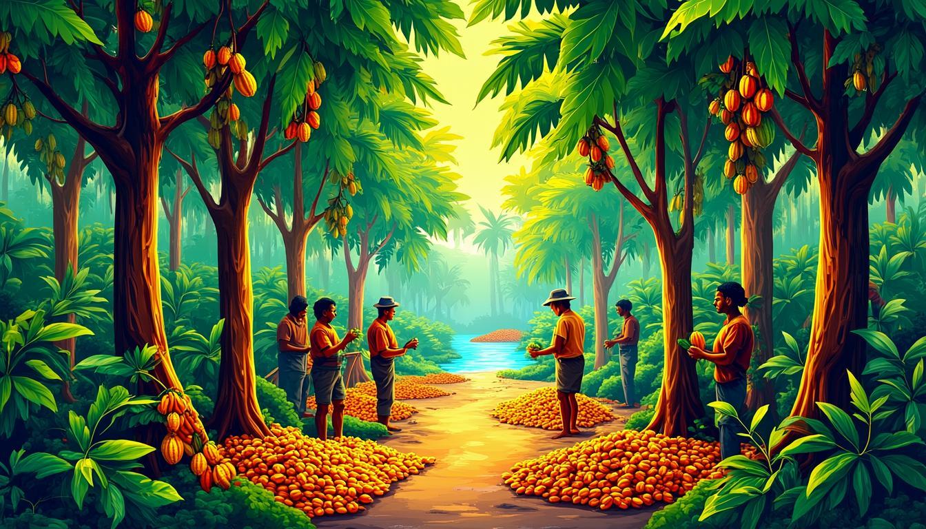 12月紐約及倫敦可可期貨收漲,科特迪瓦出口放緩支撐價格