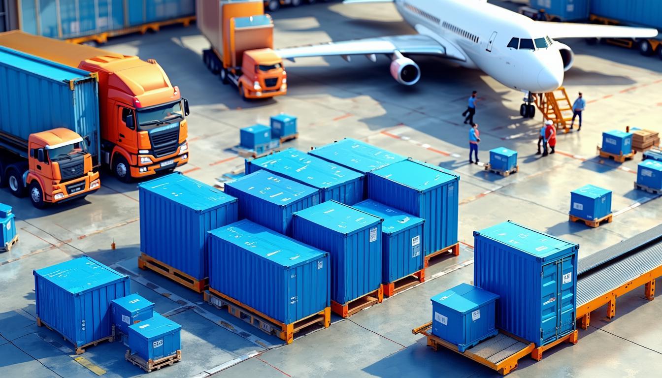 花湖機(jī)場國慶貨郵量創(chuàng)歷史新高,國際樞紐能級躍升