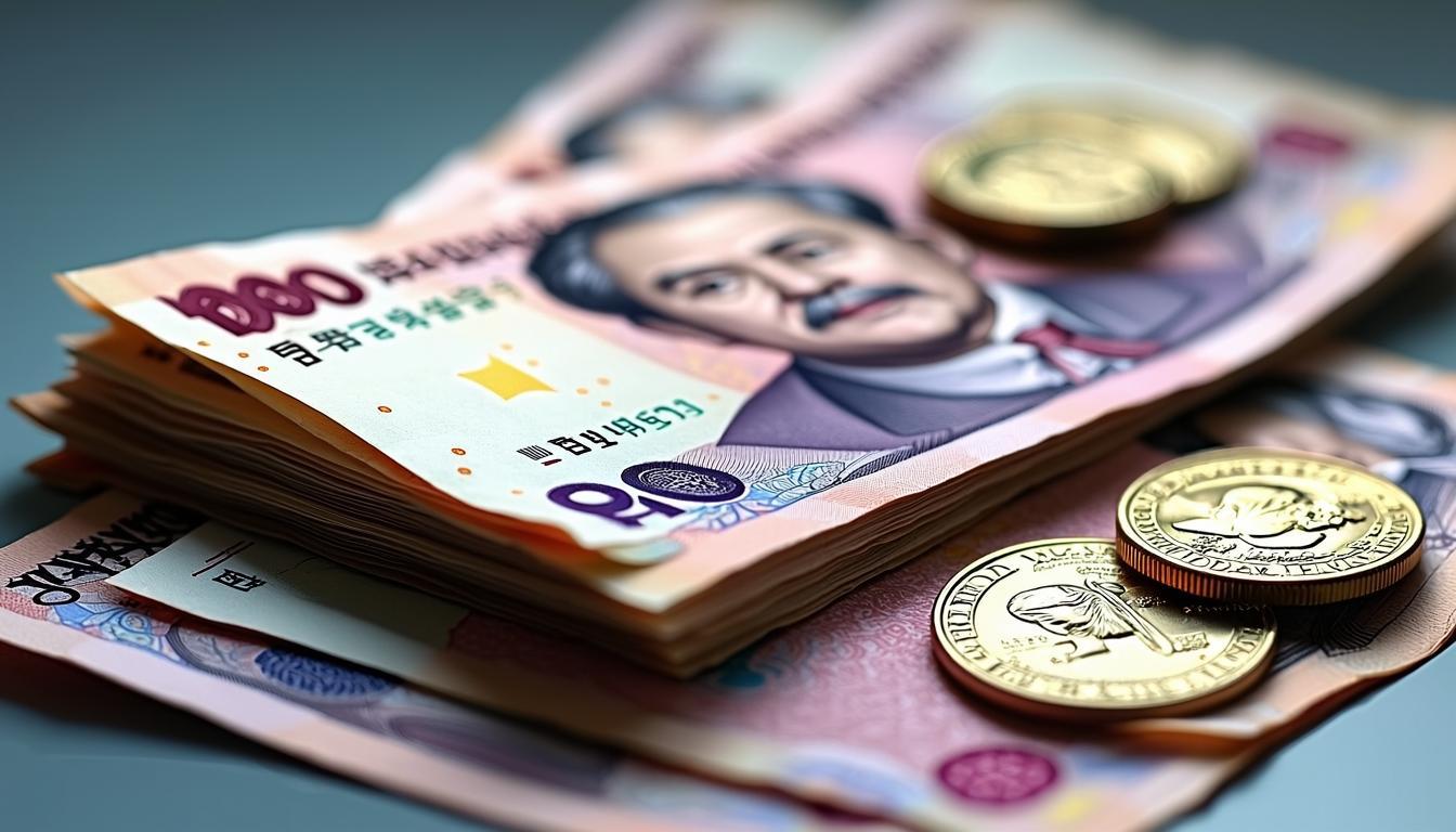 韓元兌美元匯率突破1470關口,創7個月新高