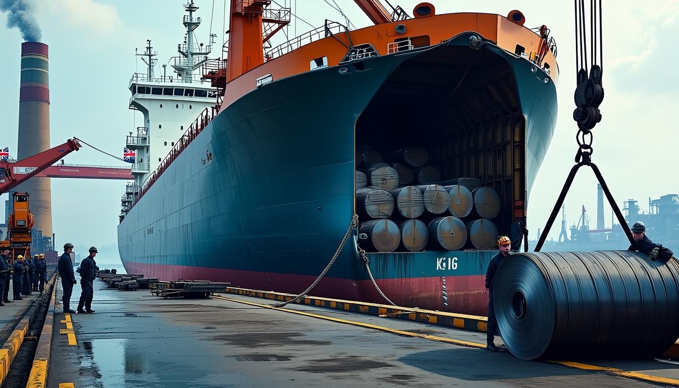 知情人士:英國擬定對(duì)歐盟鋼鐵關(guān)稅反制措施